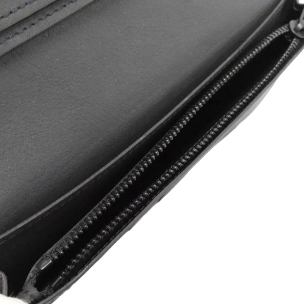 Authentic Louis Vuitton Porte-Feuille Brazza Black Leather Long Wallet - Picture 4 of 12